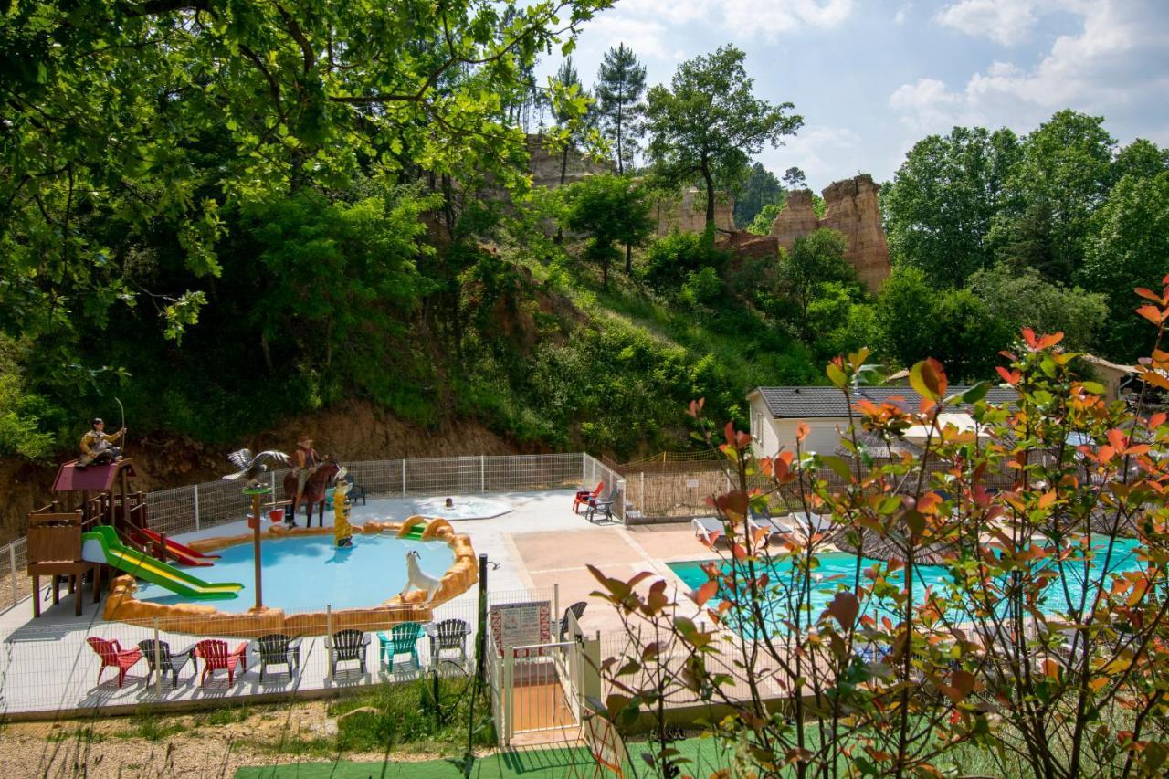 Camping Le Colorado Rustrel Εξωτερικό φωτογραφία